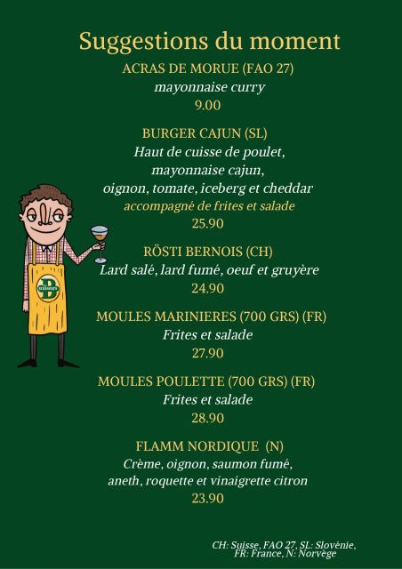 Nos suggestions | Les Brasseurs Genève