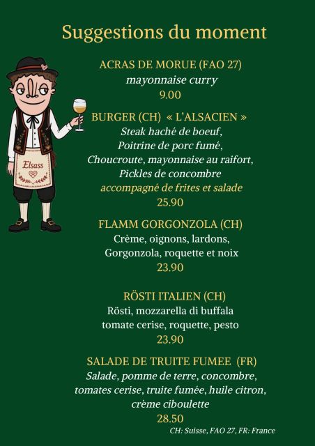 Nos suggestions | Les Brasseurs Genève